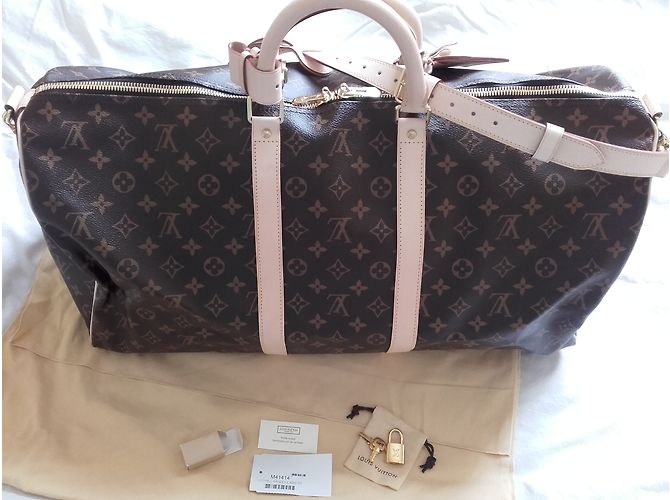 Louis Vuitton Keepall Bandouliere 55 Monongram - vista 3