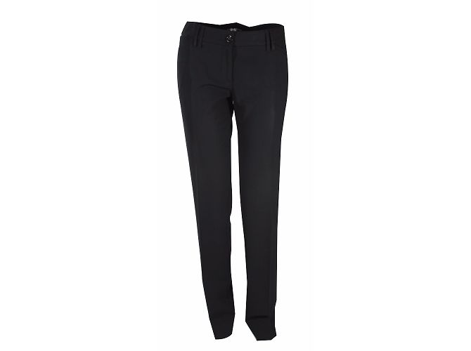 Pantalones Dolce & Gabbana de lana negros corte recto - vista 2