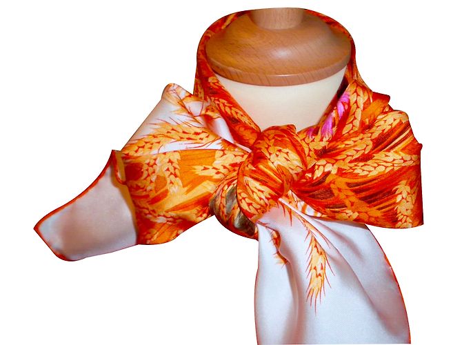 Hermès Lenços de seda Multicor - vista 3