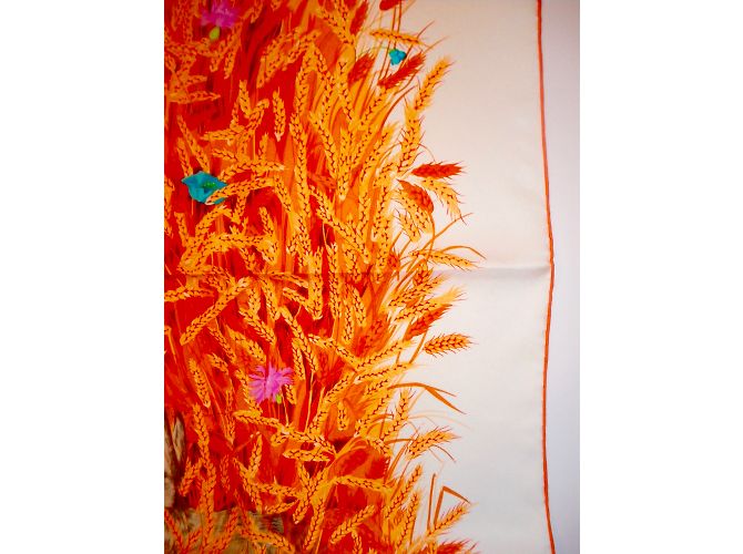 Hermès Lenços de seda Multicor - vista 9