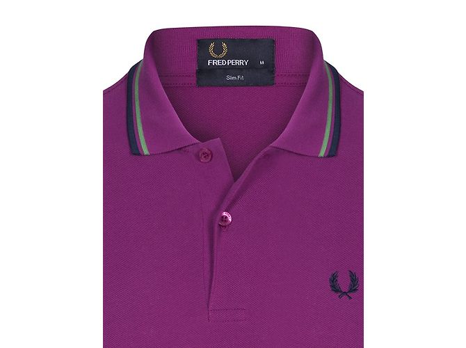 Fred Perry Lila Polo - Ansicht 3