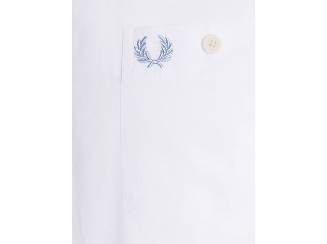 Fred Perry Camisa Branco - vista 4