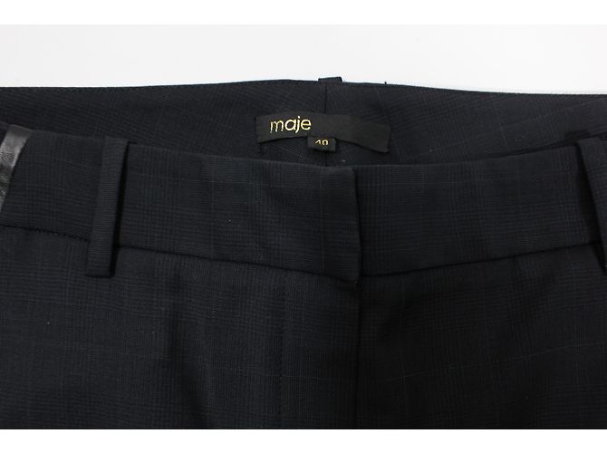 Pantaloni Maje DECOLORE Nero Antracite Grigio antracite - vista 6