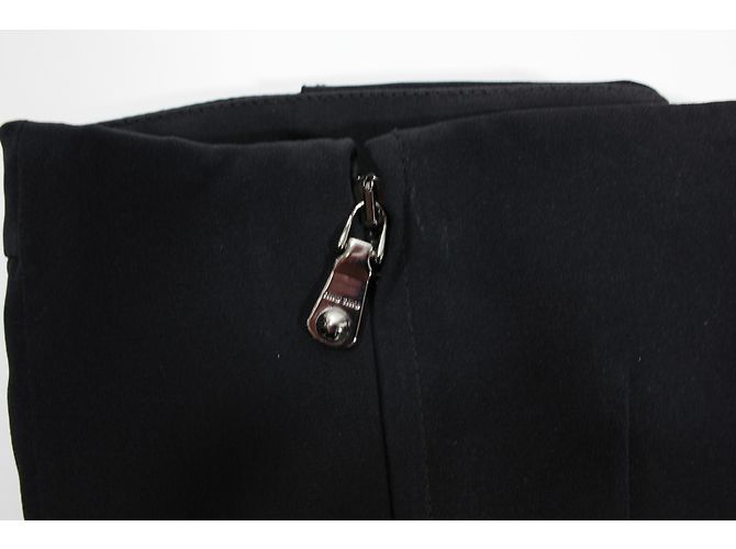 Miu Miu Srapless Cocktailkleid Schwarz - Ansicht 5