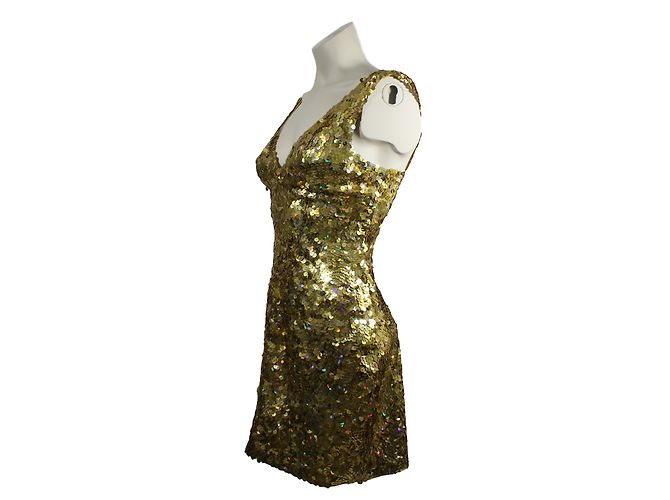 Pinko Gold sequins dress - view 3