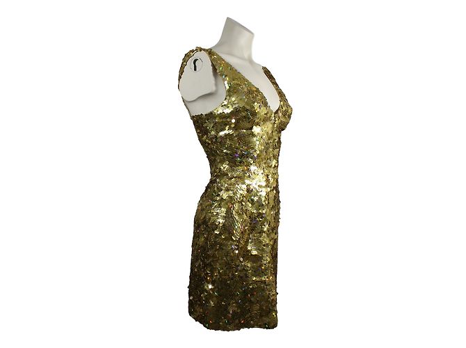 Pinko Gold sequins dress - view 4