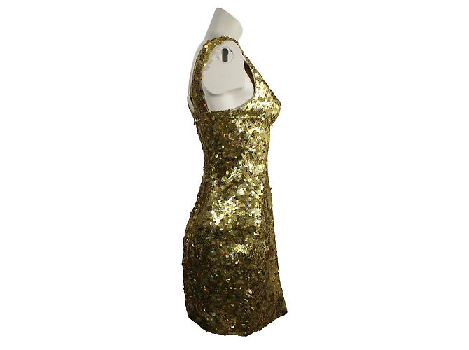 Pinko Gold sequins dress - view 5