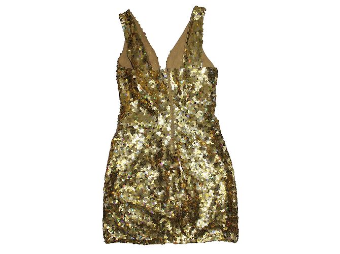 Pinko Gold sequins dress - view 7