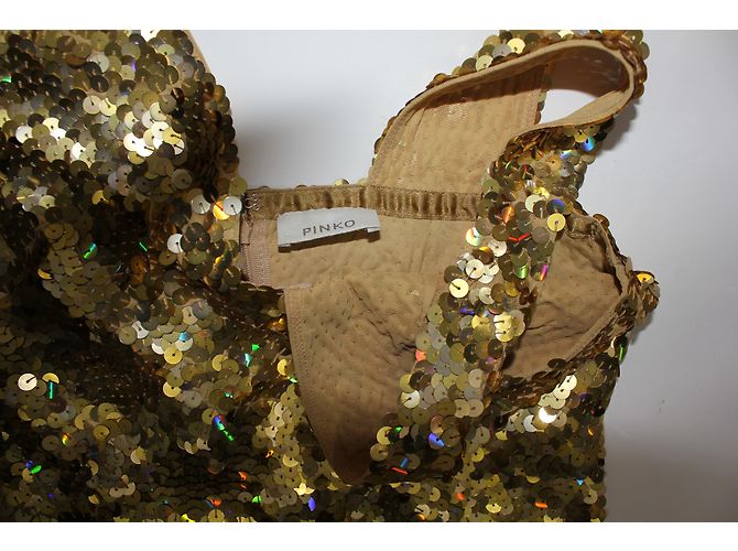 Pinko Gold sequins dress - view 8