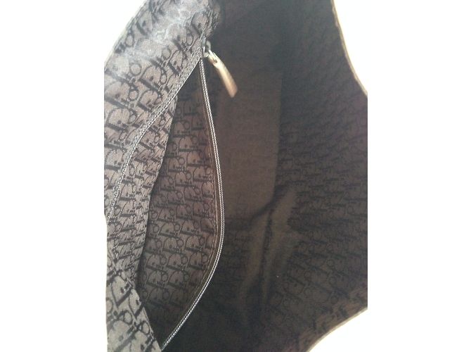 Dior Gaucho in pelle beige con hardware argento - vista 10