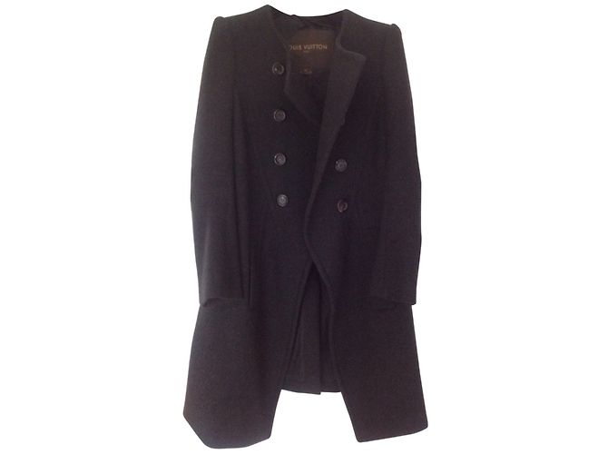 Louis Vuitton Cappotto Grigio antracite - vista 2