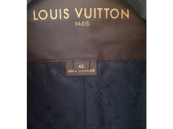 Louis Vuitton Cappotto Grigio antracite - vista 4