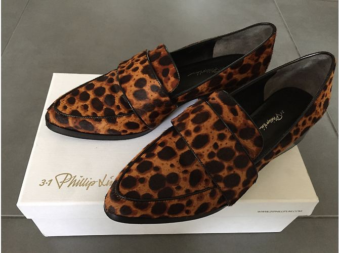 3.1 Phillip Lim Quinn Leoparden-Müßiggänger - Ansicht 3