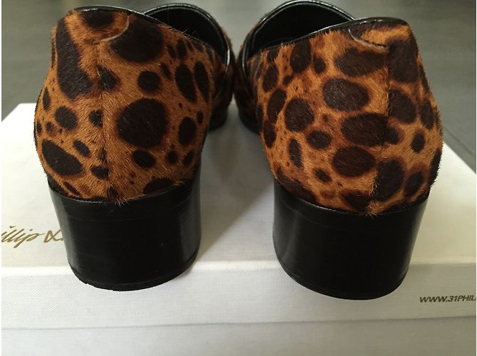 3.1 Phillip Lim Quinn Leoparden-Müßiggänger - Ansicht 4