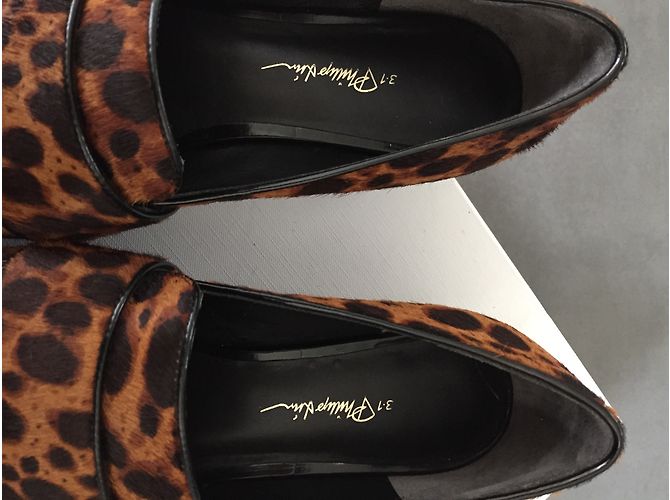 3.1 Phillip Lim Quinn Leoparden-Müßiggänger - Ansicht 6