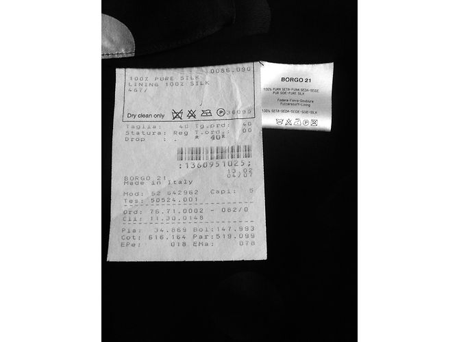 Vestido de seda Giorgio Armani com estampa de bolinhas e bustier Multicor - vista 6