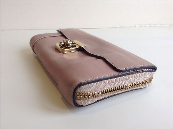 Chloé Portafoglio con zip Chloe Elsie - vista 5