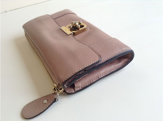 Chloé Portafoglio con zip Chloe Elsie - vista 6