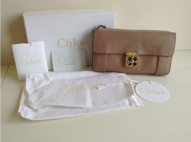 Chloé Portafoglio con zip Chloe Elsie - vista 8