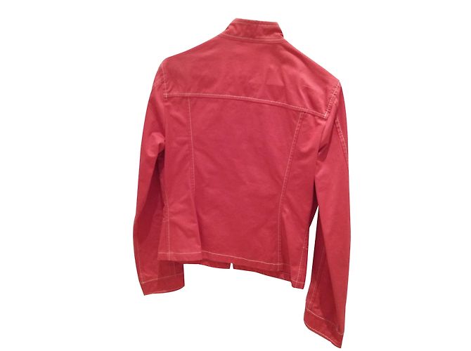 Chaqueta corta Fay Coral de algodón M - vista 2