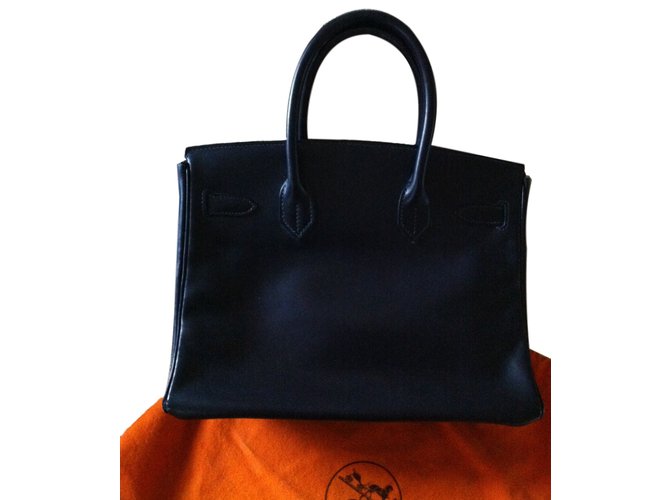 Birkin Hermès Handtaschen Blau - Ansicht 2