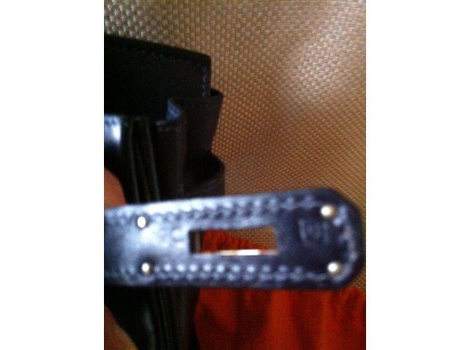 Birkin Hermès Handtaschen Blau - Ansicht 5