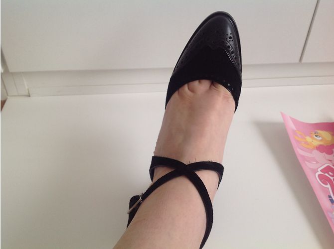 Gianfranco Ferré Black Leather High Heels 12cm - view 4