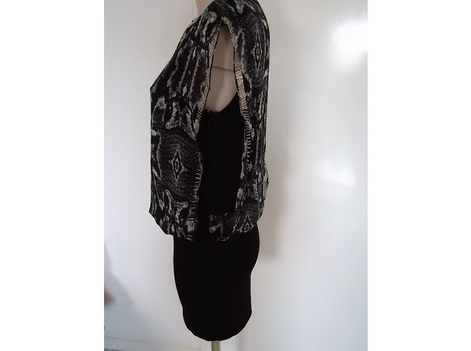 Guess Kleid Zebra Print Polyester S Zebra-druck - Ansicht 3