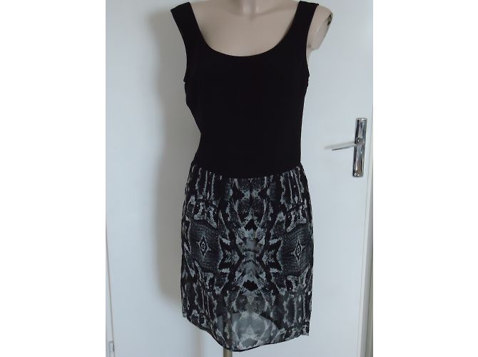 Guess Kleid Zebra Print Polyester S Zebra-druck - Ansicht 5