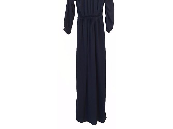 Autre Marque Atemberaubendes Navy Roksanda Ilincic Kleid Blau - Ansicht 2