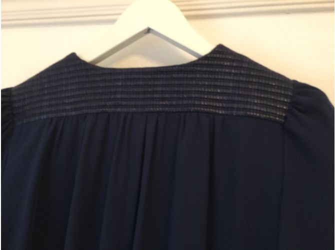 Autre Marque Atemberaubendes Navy Roksanda Ilincic Kleid Blau - Ansicht 6