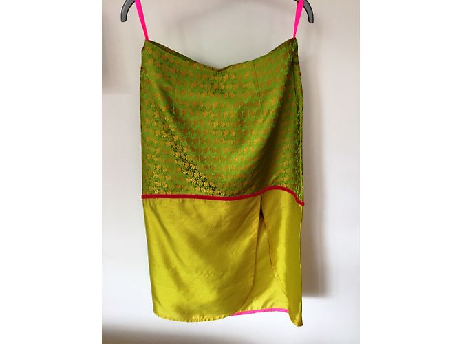 Autre Marque Falda Seda Patty Shelabarger Multicolor - vista 3