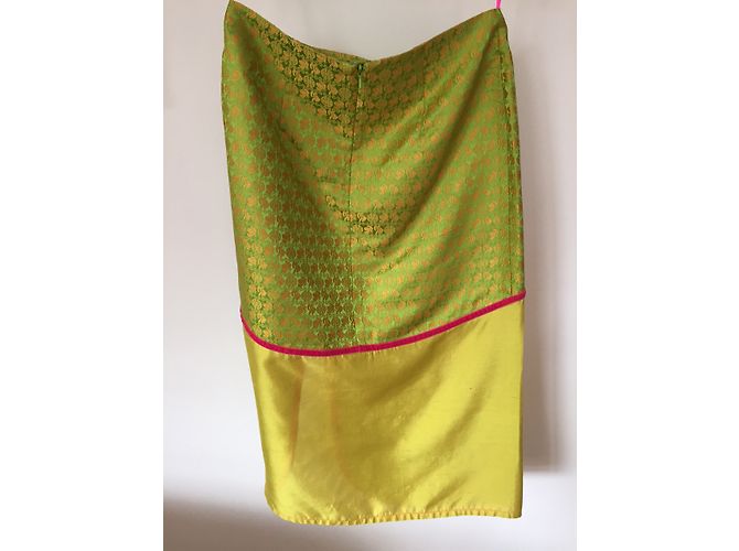 Autre Marque Falda Seda Patty Shelabarger Multicolor - vista 4