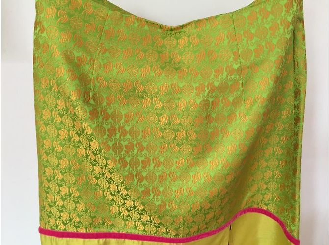 Autre Marque Falda Seda Patty Shelabarger Multicolor - vista 6