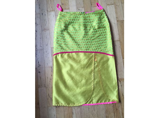 Autre Marque Falda Seda Patty Shelabarger Multicolor - vista 7