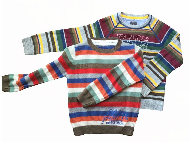 Pepe Jeans Bunter Pullover Junge 8 Jahre Mehrfarben - Ansicht 2