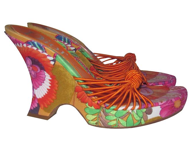 Dior Mulas de cuña - vista 2