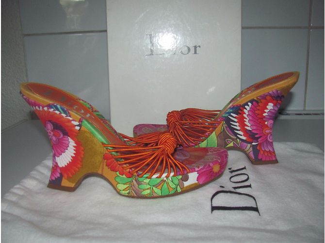 Dior Mulas de cuña - vista 3