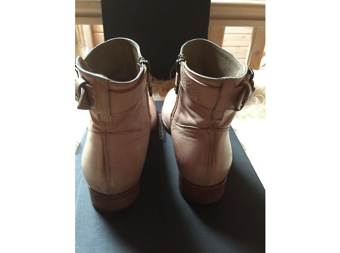 Alberto Fermani Botines Beige - vista 6