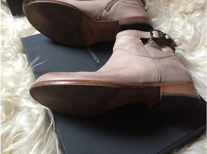 Alberto Fermani Botines Beige - vista 8