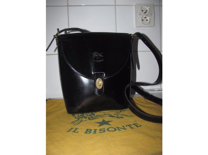Il Bisonte Handtasche Schwarz - Ansicht 3