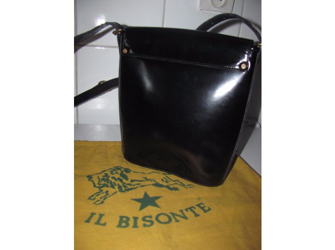 Il Bisonte Handtasche Schwarz - Ansicht 4