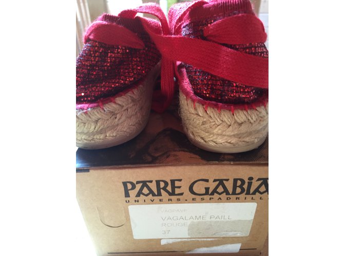 Pare Gabia Espadrilles Rot - Ansicht 6