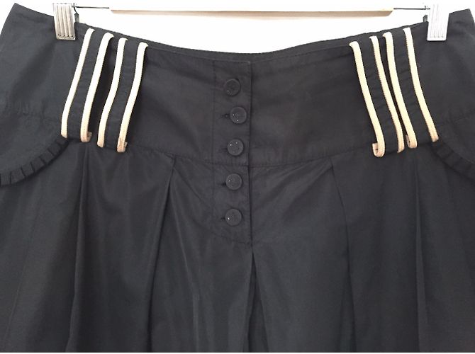 Autre Marque Rock-Shorts Alldressedup Schwarz - Ansicht 5