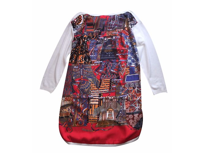 Hermès VOYAGE en ÉTOFFES Multicolor - vista 2