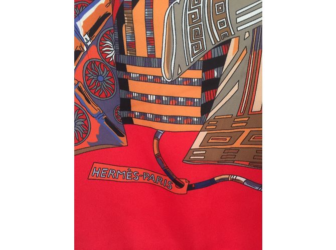 Hermès VOYAGE en ÉTOFFES Multicolor - vista 3