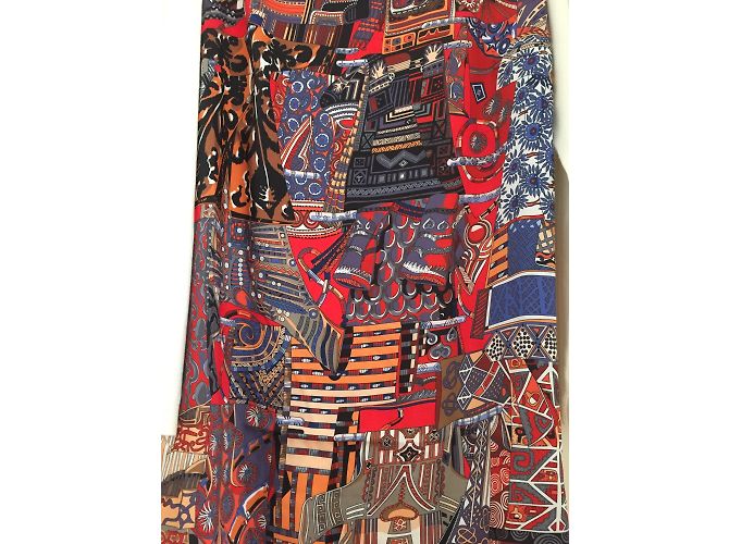Hermès VOYAGE en ÉTOFFES Multicolor - vista 4