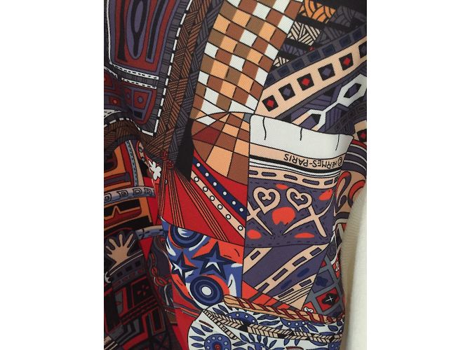 Hermès VOYAGE en ÉTOFFES Multicolor - vista 5