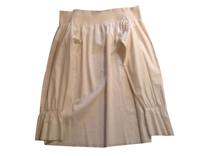 Top de popelina Maison Martin Margiela Blanco Algodón M - vista 2