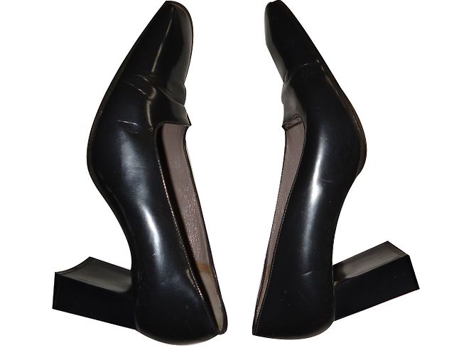 Kenzo Lackleder Pumps Khaki Größe 37 - Ansicht 2